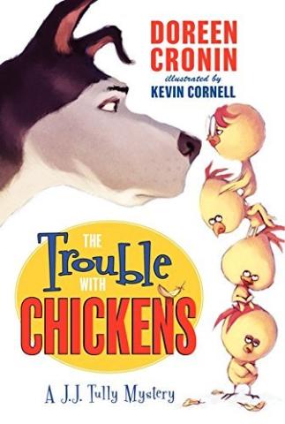 Trouble with Chickens book cover