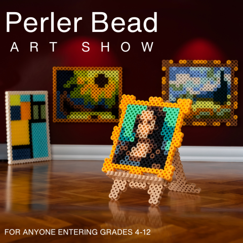 Art made of Perler beads