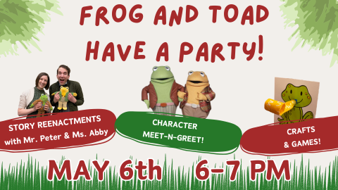 Frog and Toad Have a Party!